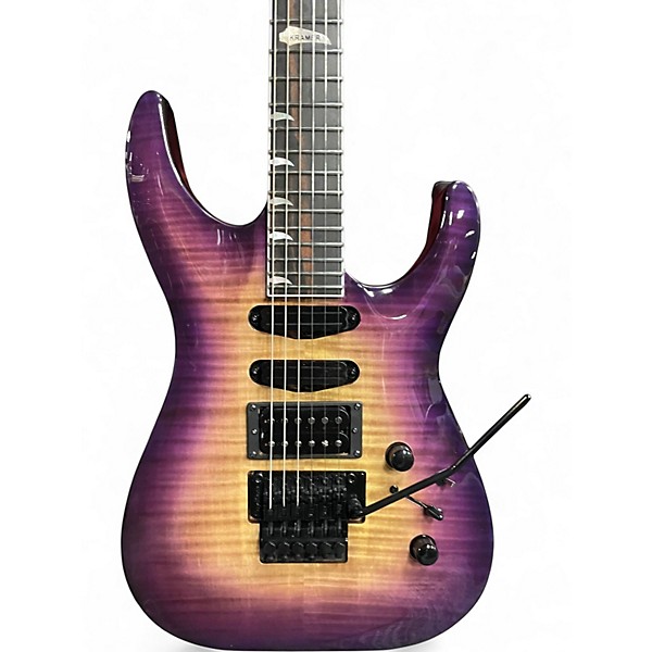 Used Kramer SM-1 Royal Purple Solid Body Electric Guitar