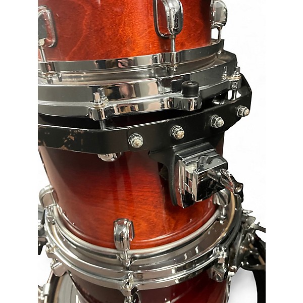Used TAMA 4 Piece Starclassic BIRCH SUNBURST Drum Kit