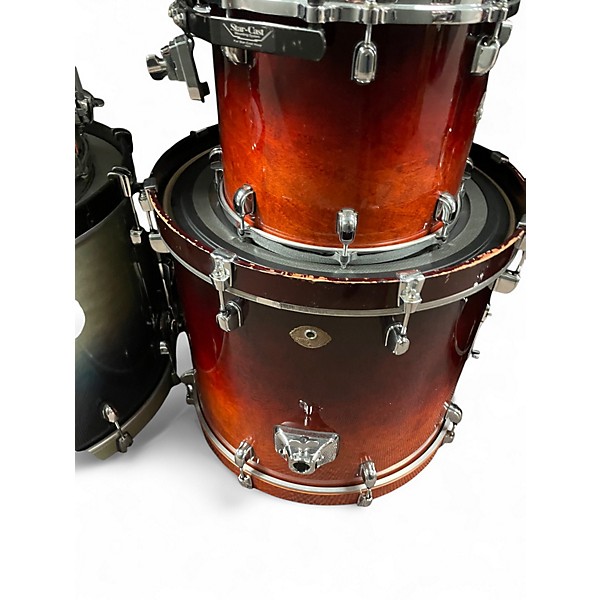 Used TAMA 4 Piece Starclassic BIRCH SUNBURST Drum Kit