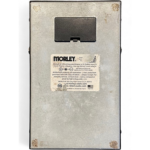 Used Morley PWOV Power Wah Volume Effect Pedal