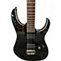 Used Ibanez RGIB21 Iron Label BLACK Solid Body Electric Guitar