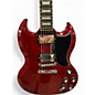 Used 2023 Gibson 1961 Reissue SG Cherry Solid Body Electric Guitar thumbnail