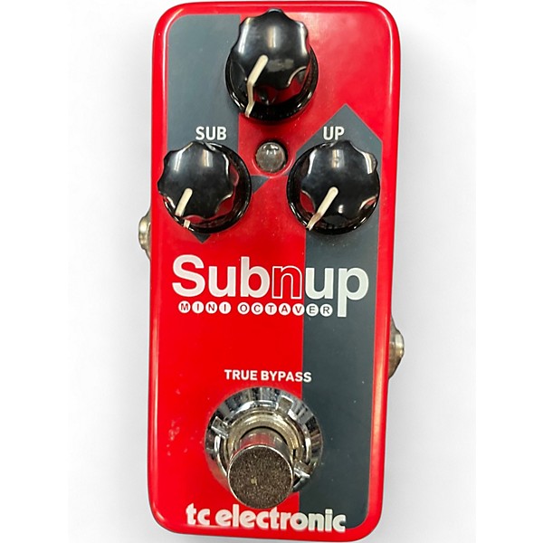 Used TC Electronic Sub N Up Mini Octaver Effect Pedal