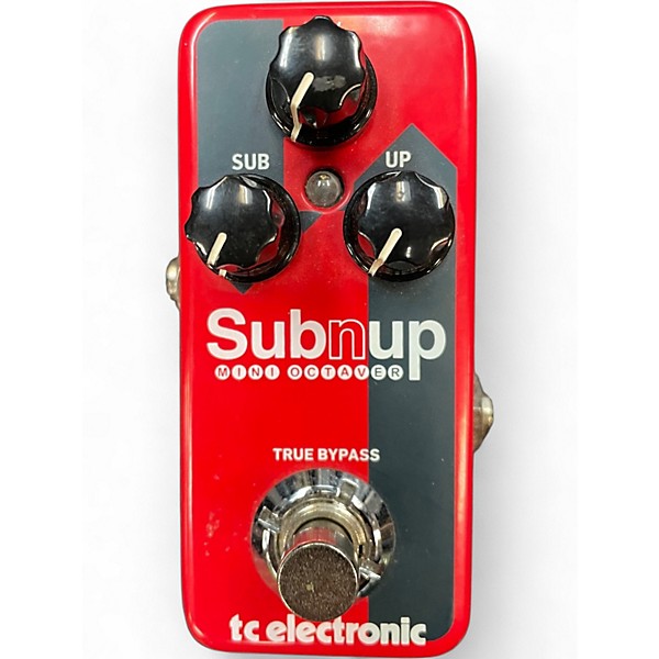 Used TC Electronic Sub N Up Mini Octaver Effect Pedal