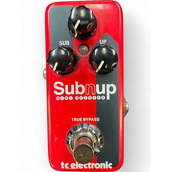 Used TC Electronic Sub N Up Mini Octaver Effect Pedal