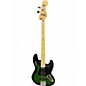 Used Fender Player Plus Jazz Bass Plus Top Trans Green Electric Bass Guitar thumbnail