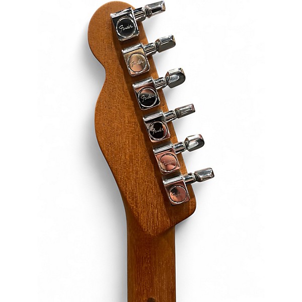 Used 2021 Fender American Acoustasonic Telecaster Black Acoustic Electric Guitar