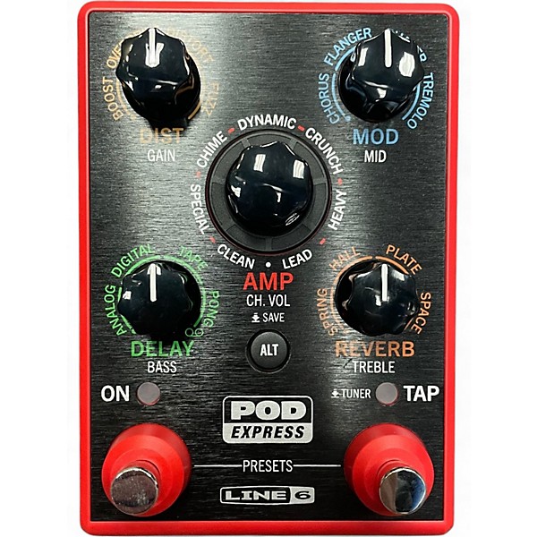 Used Line 6 Pocket Pod Express Amp Modeler Effect Processor