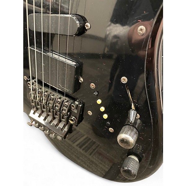 Vintage 1986 Ibanez PRO LINE PL1770 Black Solid Body Electric Guitar
