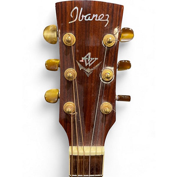 Used Ibanez AW300 Natural Acoustic Guitar