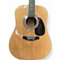 Used Burswood ACOUSTIC Natural Acoustic Guitar