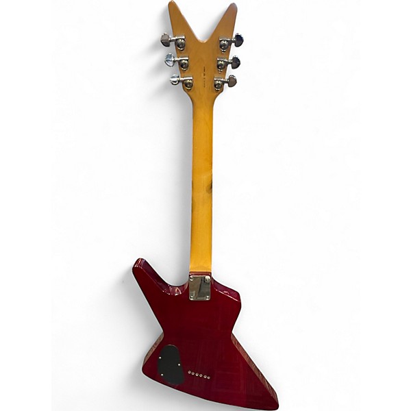 Used 1980s Dean BABY Z Red Solid Body Electric Guitar