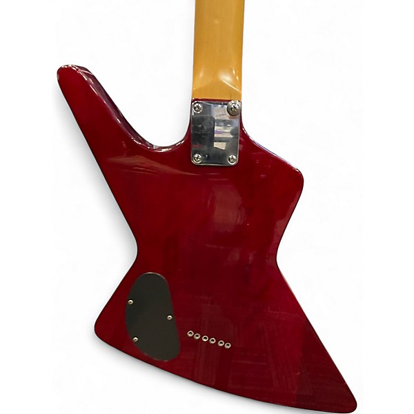 Used 1980s Dean BABY Z Red Solid Body Electric Guitar