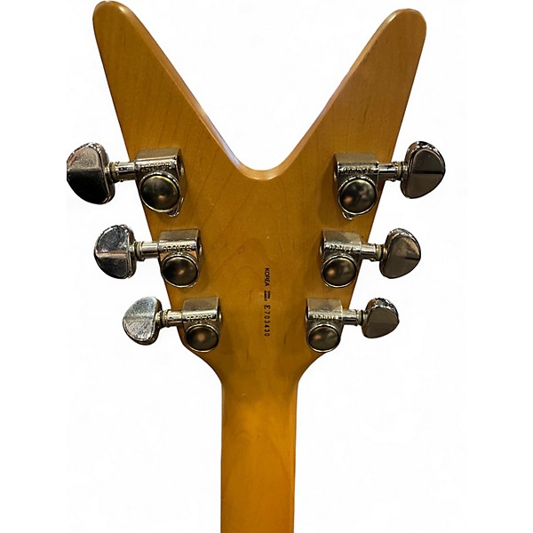 Used 1980s Dean BABY Z Red Solid Body Electric Guitar