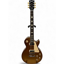 Used 2024 Gibson Les Paul Deluxe Gold Top Solid Body Electric Guitar