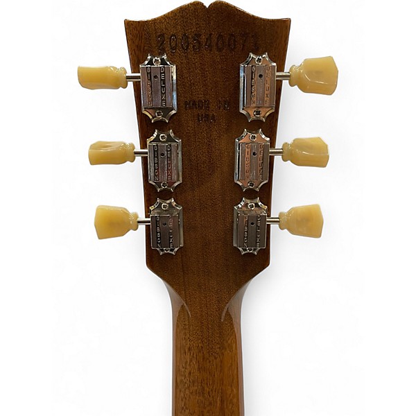 Used 2024 Gibson Les Paul Deluxe Gold Top Solid Body Electric Guitar