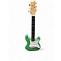 Used PRS SE Silver Sky GREEN Solid Body Electric Guitar