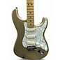 Used 2006 Fender American Strat (Modified) Shoreline Gold Solid Body Electric Guitar