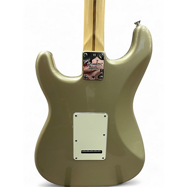 Used 2006 Fender American Strat (Modified) Shoreline Gold Solid Body Electric Guitar