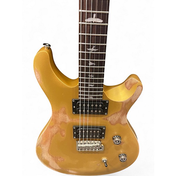 Used PRS SE CE24 STANDARD Metallic Gold Solid Body Electric Guitar