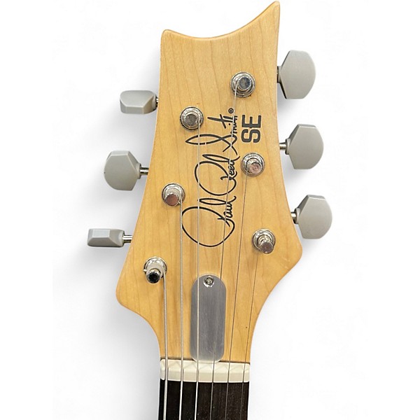 Used PRS SE Silver Sky MOON WHITE Solid Body Electric Guitar