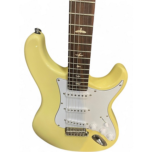 Used PRS SE Silver Sky MOON WHITE Solid Body Electric Guitar