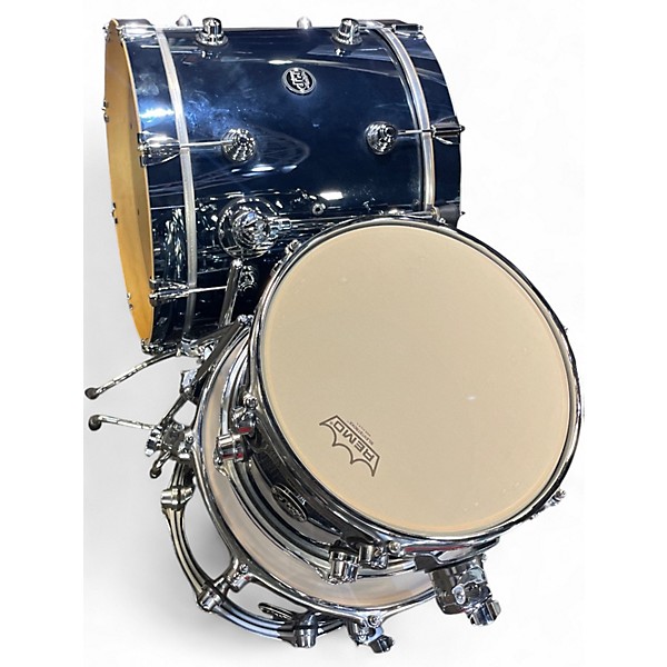 Used DW 3 Piece Performance Series Chrome Shadow Drum Kit