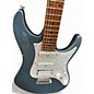 Used Ibanez AZ2204 Prestige Ice Blue Metallic Solid Body Electric Guitar