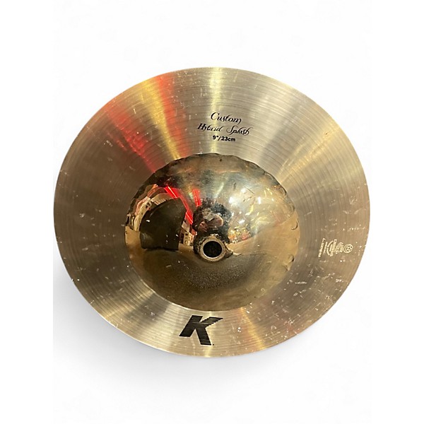 Used Zildjian 9in K Custom Hybrid Splash Cymbal