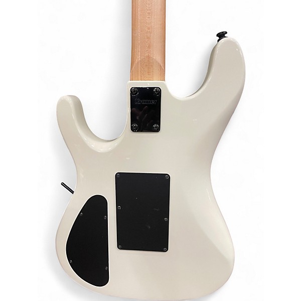 Used Kramer NIGHT SWAN AZTEC WHITE Solid Body Electric Guitar