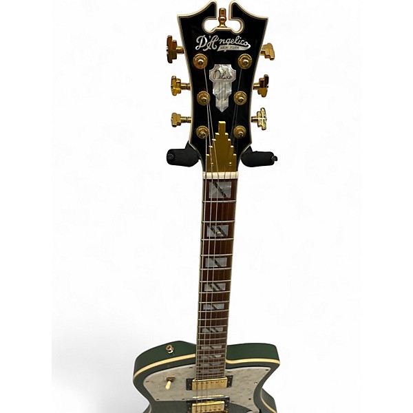 Used D'Angelico Deluxe Ludlow Green Solid Body Electric Guitar