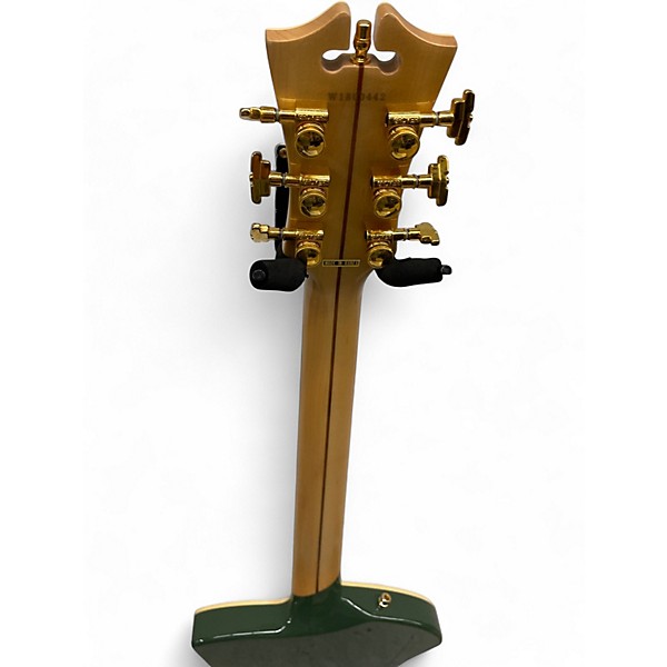 Used D'Angelico Deluxe Ludlow Green Solid Body Electric Guitar