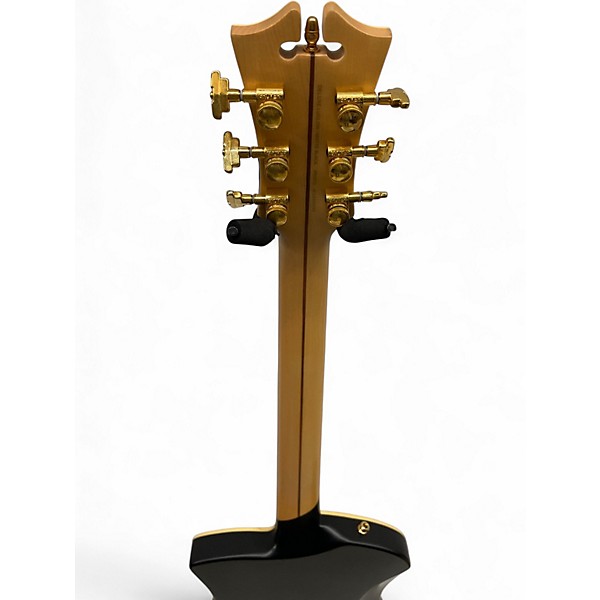 Used D'Angelico Deluxe Ludlow Limited Edition Matte Black Solid Body Electric Guitar