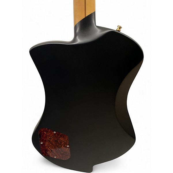 Used D'Angelico Deluxe Ludlow Limited Edition Matte Black Solid Body Electric Guitar