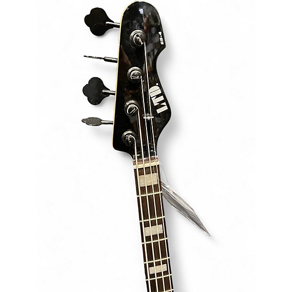 Used 2021 ESP GB4 Black Electric Bass Guitar