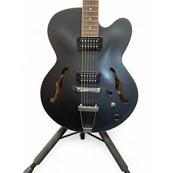 Used Ibanez af55bkf Black Hollow Body Electric Guitar