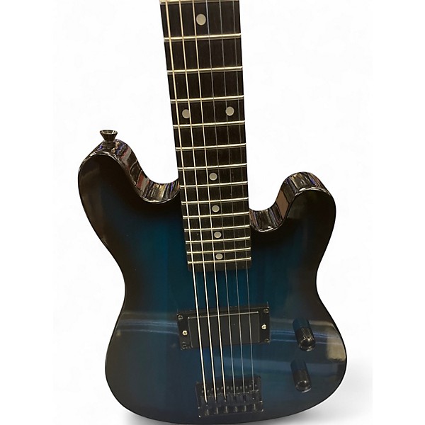 Used Lyx Pro JUNIOR ELECTRIC Blue Solid Body Electric Guitar
