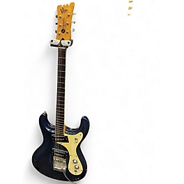 Used Mosrite Ventures Blue Solid Body Electric Guitar