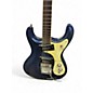 Used Mosrite Ventures Blue Solid Body Electric Guitar