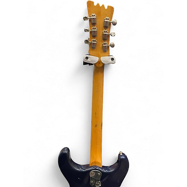 Used Mosrite Ventures Blue Solid Body Electric Guitar