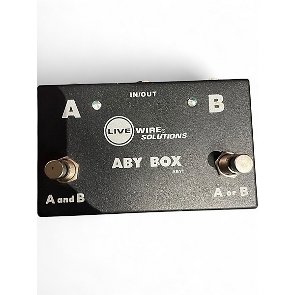 Used Live Wire Solutions ABY Box Footswitch