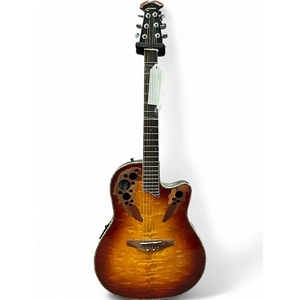Used Ovation CC44 3 Color Sunburst Solid Body Electric Guitar