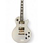 Used Epiphone Inspired By Gibson Les Paul Custom White Solid Body Electric Guitar