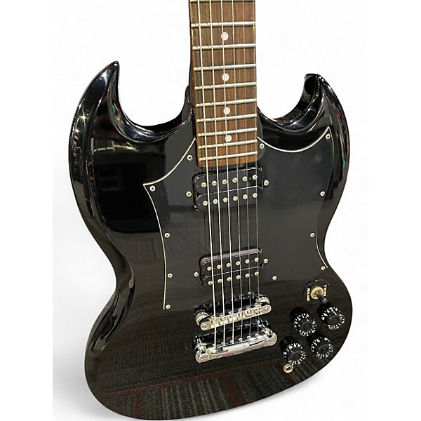 Used 2005 Epiphone SG G310 Black Solid Body Electric Guitar