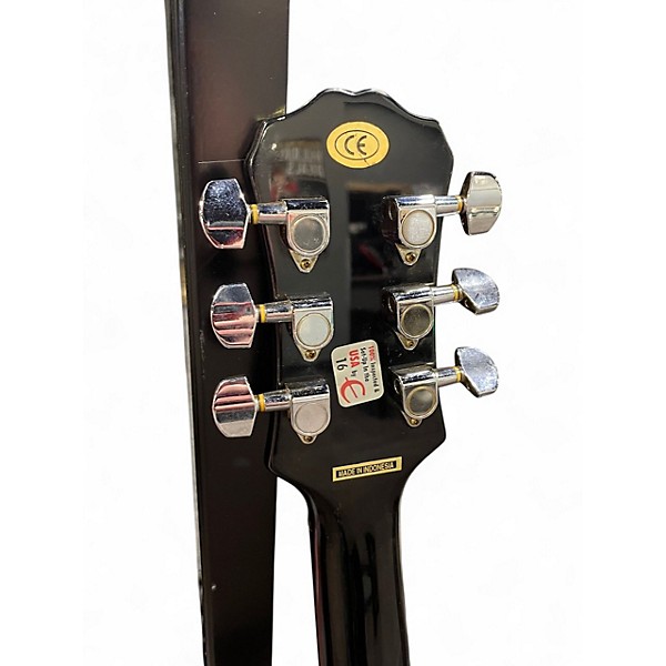 Used 2005 Epiphone SG G310 Black Solid Body Electric Guitar