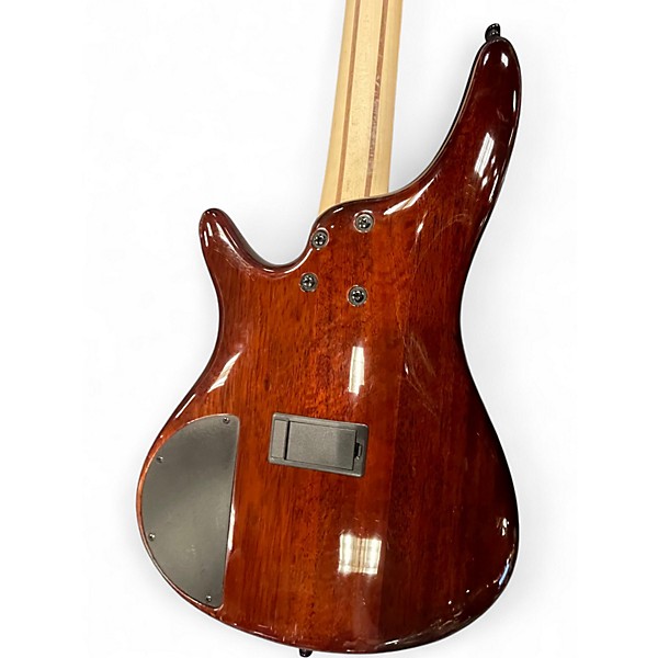 Used Ibanez SR405EQM DRAGON EYE BURST Electric Bass Guitar