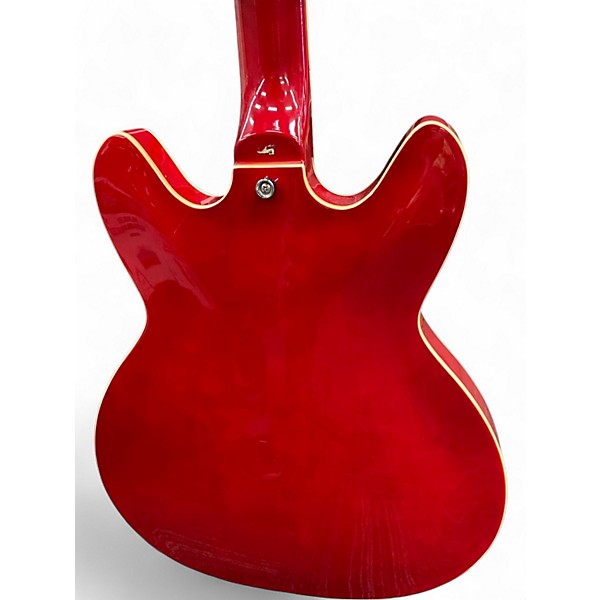 Used Hagstrom viking Dakota Red Hollow Body Electric Guitar