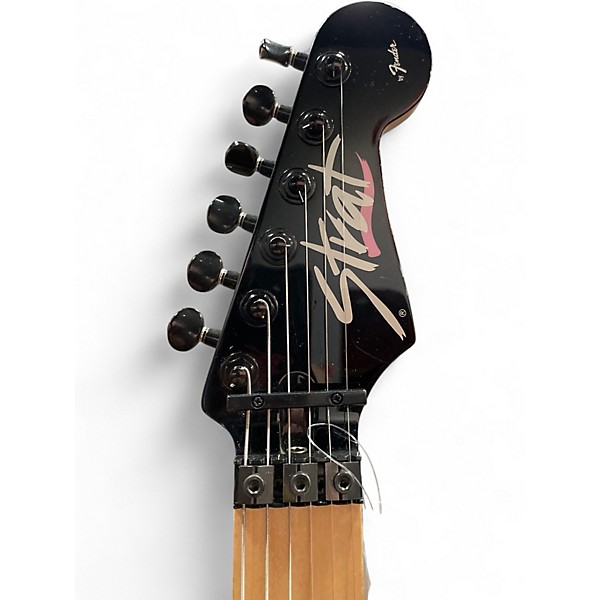 Used Fender HM Heavy Metal Stratocaster Pink Solid Body Electric Guitar