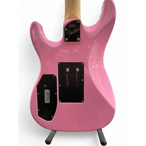 Used Fender HM Heavy Metal Stratocaster Pink Solid Body Electric Guitar