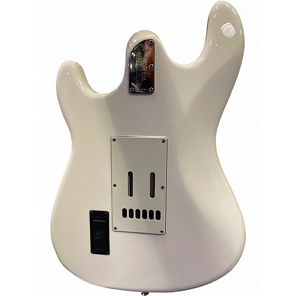 Used Ernie Ball Music Man Cutlass White Solid Body Electric Guitar